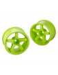 Overdose R-SPEC Valino GV330 30mm / Spalva: Laimo geltona / Poslinkis: 9mm (2vnt.)