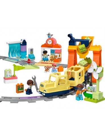 LEGO DUPLO - Didysis interaktyvusis bendruomenės traukinys