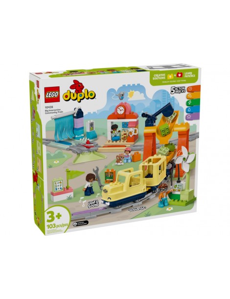 LEGO DUPLO - Didysis interaktyvusis bendruomenės traukinys