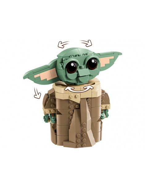 LEGO Star Wars - Grogu su skraidančiu lopšiu