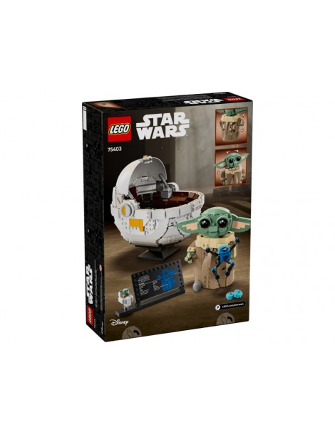 LEGO Star Wars - Grogu su skraidančiu lopšiu