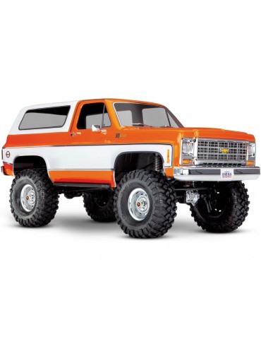 Traxxas TRX-4 Chevrolet K5 Blazer 1979 1:10 RTR oranžinis