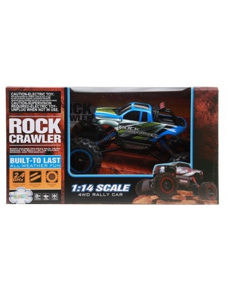 ROCK CRAWLER 4WD 1:14 Raudona