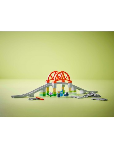 LEGO DUPLO - Train Bridge and Tracks Expansion Set