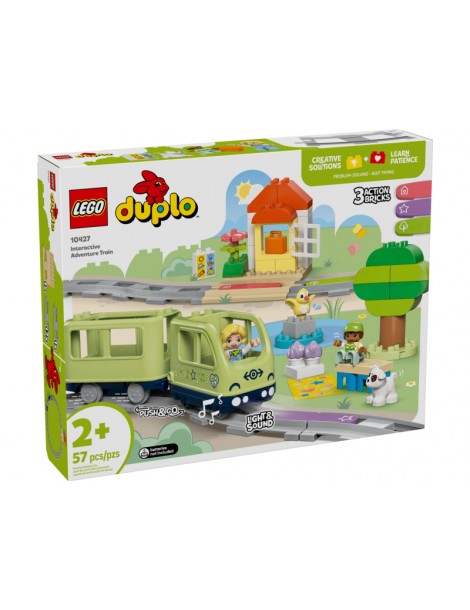 LEGO DUPLO - Interaktyvus nuotykių traukinys
