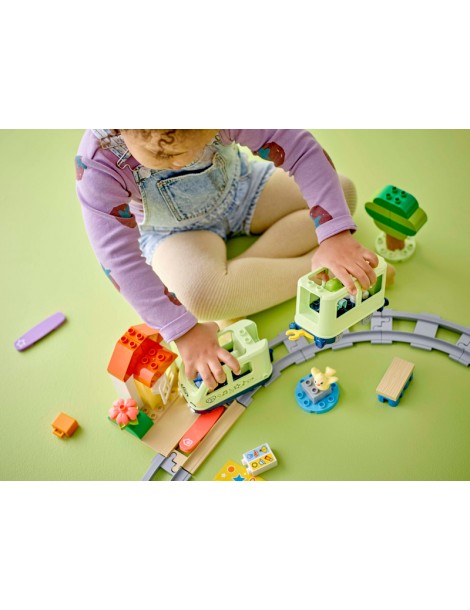 LEGO DUPLO - Interaktyvus nuotykių traukinys