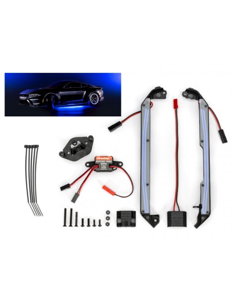 Traxxas LED žibintų rinkinys, mėlynas (tinka 4-Tec 2.0 arba Drift)