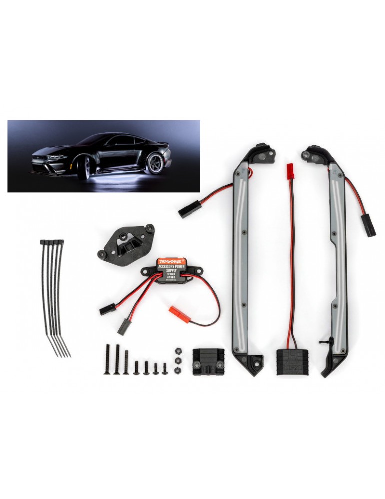 Traxxas LED žibintų rinkinys, balta (tinka 4-Tec 2.0 arba Drift)