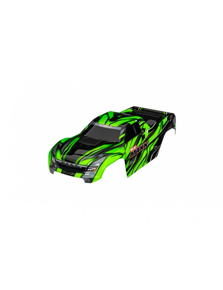 Traxxas Body, Mini Maxx, green