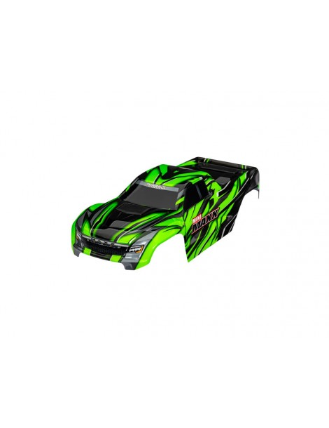 Traxxas Body, Mini Maxx, green