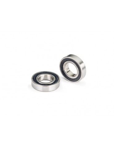 Traxxas Ball bearings, black rubber sealed (7x14x3.5mm) (2)