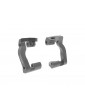 Traxxas Caster blocks (c-hubs), aluminum (gray)