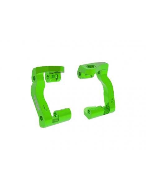Traxxas Caster blocks (c-hubs), aluminum (green)