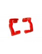 Traxxas Caster blocks (c-hubs), aluminum (red)
