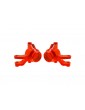 Traxxas Steering blocks, aluminum (red)