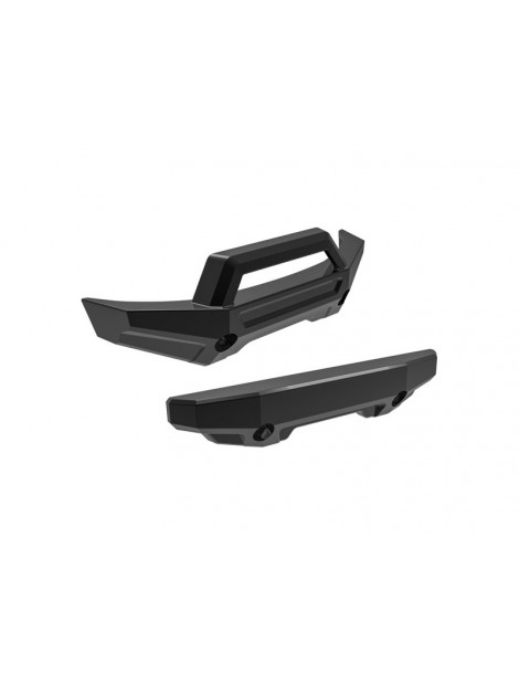 Traxxas Bumper, front/ rear (black)