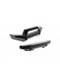 Traxxas Bumper, front (1)/ rear (1) (black chrome)