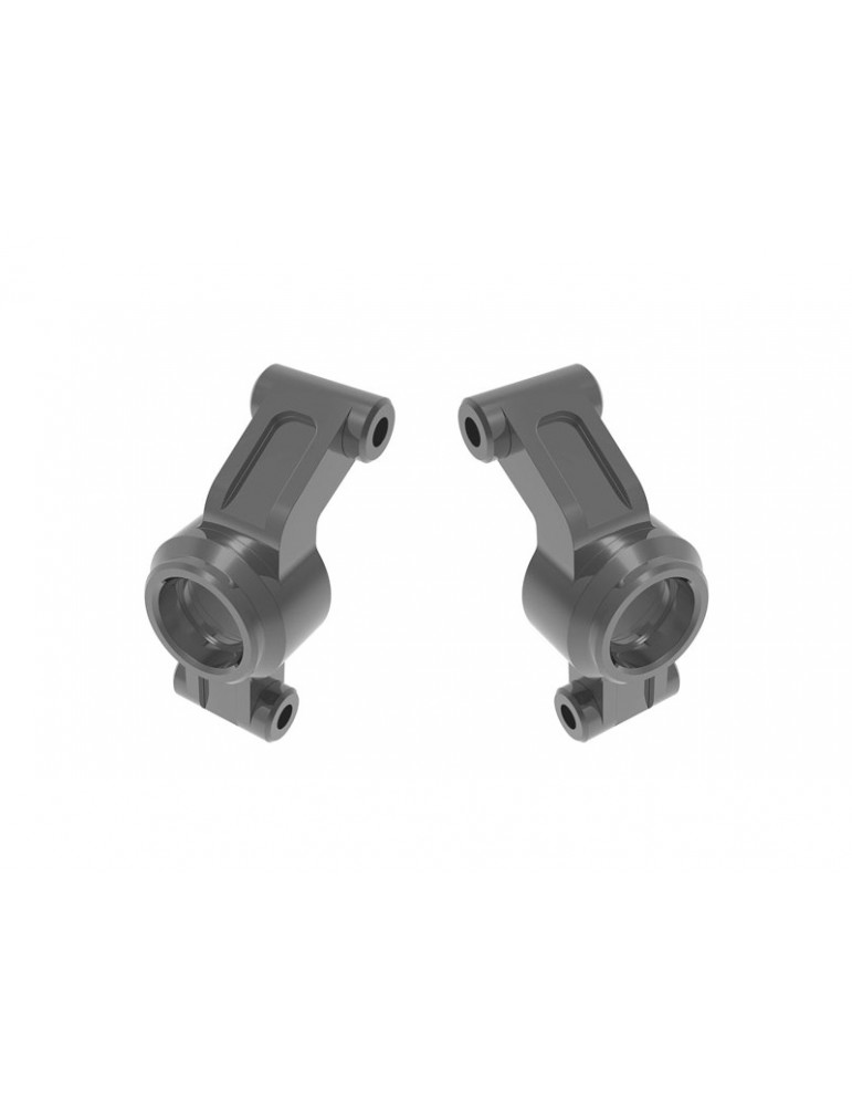 Traxxas Carriers, stub axle, aluminum (gray)