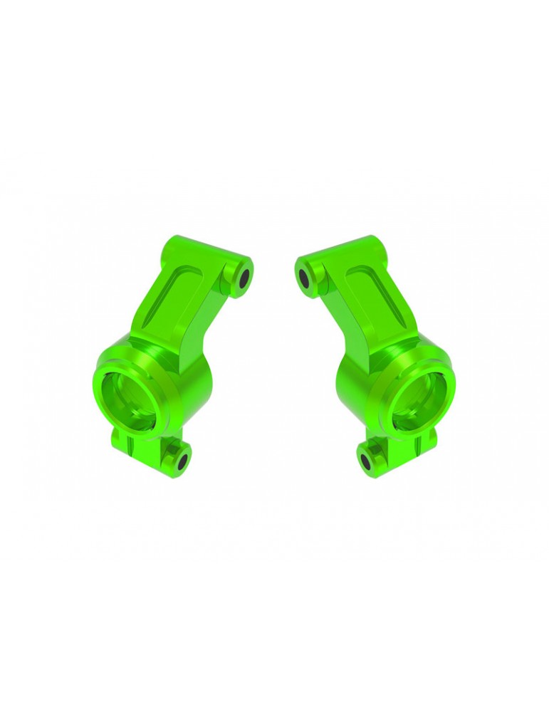 Traxxas Carriers, stub axle, aluminum (green)