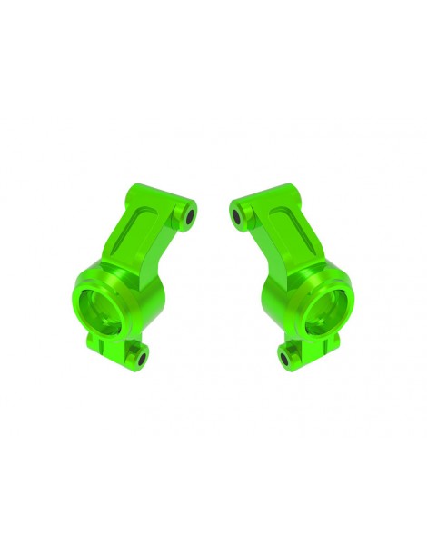 Traxxas Carriers, stub axle, aluminum (green)
