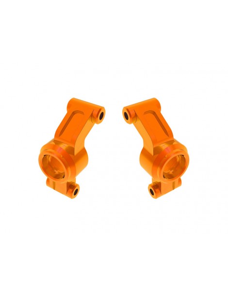 Traxxas Carriers, stub axle, aluminum (orange)