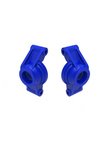 Traxxas Carriers, stub axle (blue) (rear)