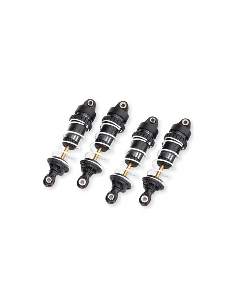 Traxxas Shocks, GTR long, gray (assembled with springs) (4)
