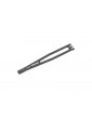 Traxxas Battery hold-down, aluminum (gray-anodized)