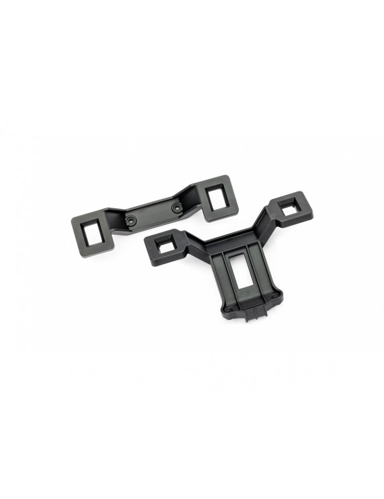 Traxxas Body mounts, front & rear (for clipless mounting)