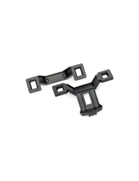 Traxxas Body mounts, front & rear (for clipless mounting)