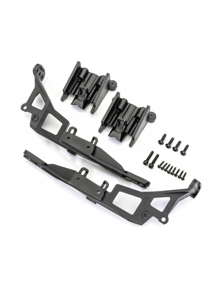 Traxxas Body mounts (front & rear) (fits 9129 body)