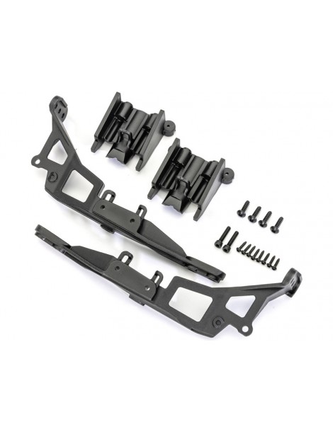 Traxxas Body mounts (front & rear) (fits 9129 body)