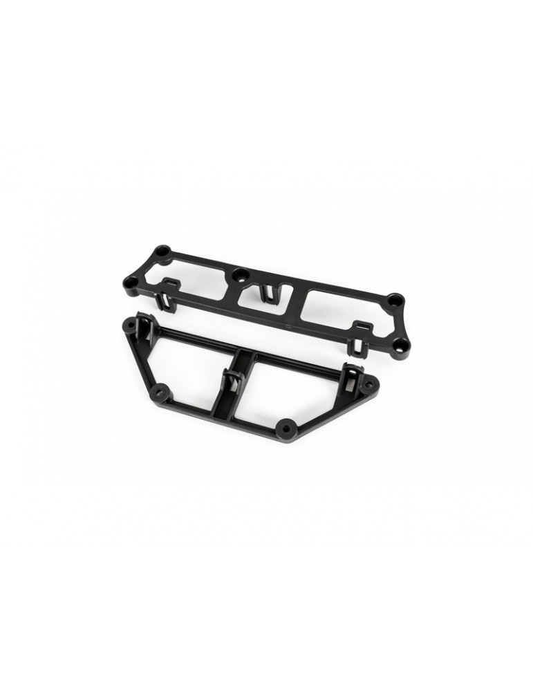 Traxxas Body mounts, front & rear (fits 9230 body)