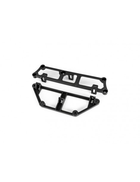 Traxxas Body mounts, front & rear (fits 9230 body)