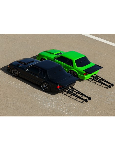 Traxxas kėbulas, Ford Mustang, Fox Body, žalias