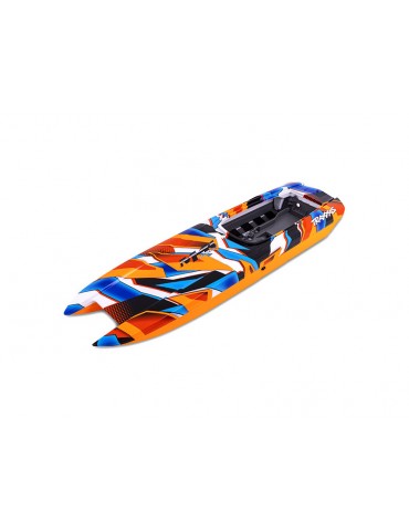 Traxxas DCB M41korpusas, oranžinė grafika (visiškai surinktas)
