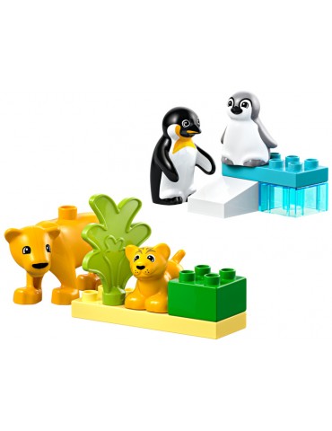 LEGO DUPLO - Wild Animal Families: Penguins & Lions