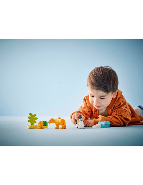 LEGO DUPLO - Wild Animal Families: Penguins & Lions