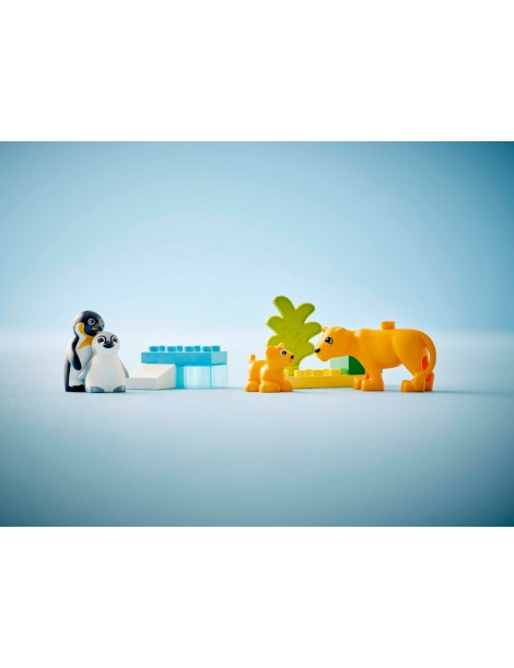LEGO DUPLO - Wild Animal Families: Penguins & Lions