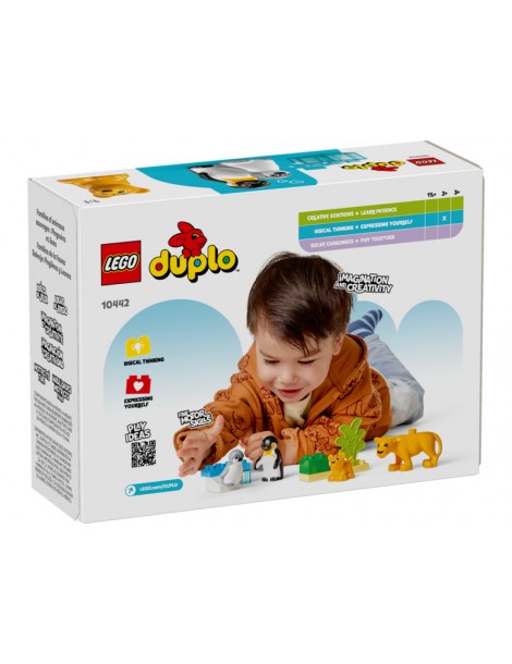 LEGO DUPLO - Wild Animal Families: Penguins & Lions