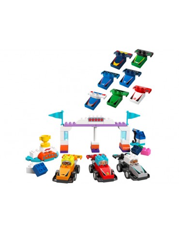 LEGO DUPLO - F1 Team Race Cars & Drivers