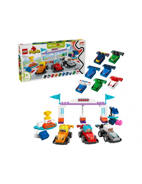 LEGO DUPLO - F1 Team Race Cars & Drivers