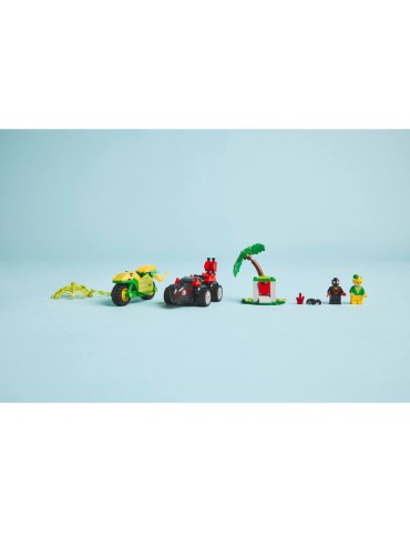 LEGO Marvel - Spin and Electro Dinosaur Vehicle Chase
