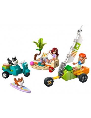 LEGO Friends - Surfing Dogs and Scooter Adventure