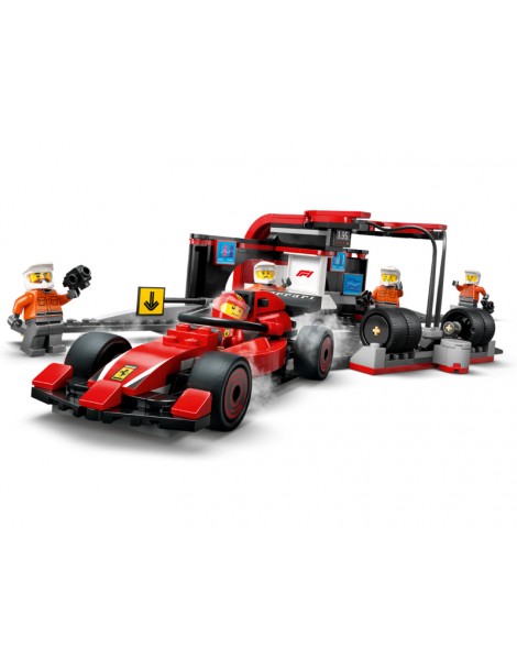 LEGO City - F1 Pit Stop & Pit Crew with Ferrari Car