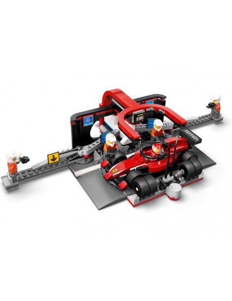 LEGO City - F1 Pit Stop & Pit Crew with Ferrari Car