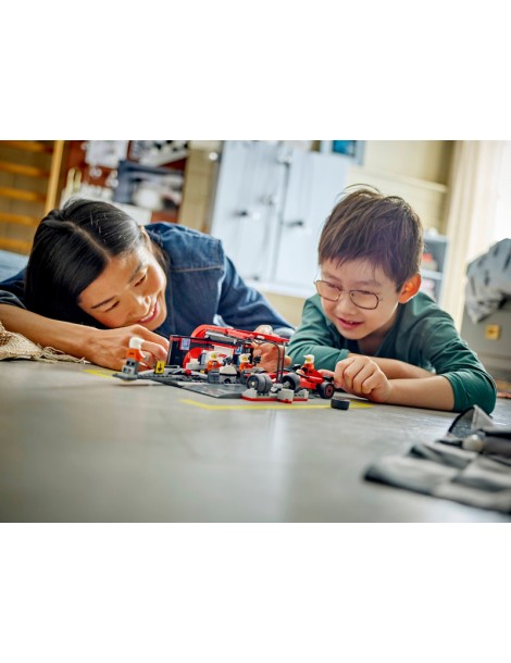LEGO City - F1 Pit Stop & Pit Crew with Ferrari Car