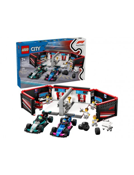 LEGO City - F1 Garage & Mercedes-AMG & Alpine Cars