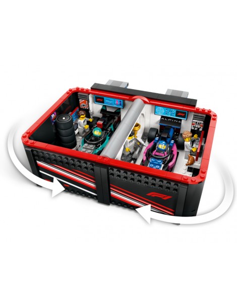 LEGO City - F1 Garage & Mercedes-AMG & Alpine Cars
