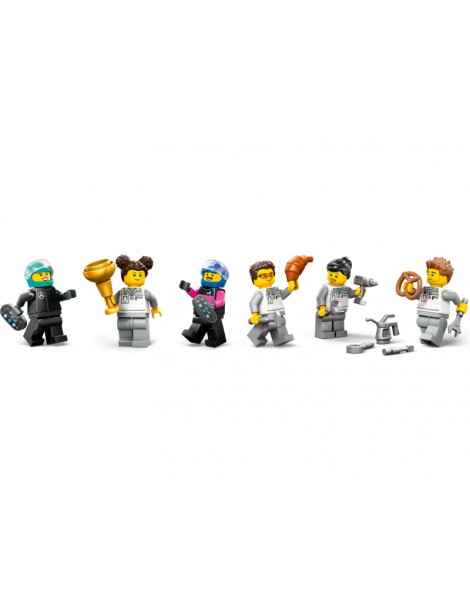 LEGO City - F1 Garage & Mercedes-AMG & Alpine Cars